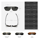 HD Polarized Lens Sunglasses Anti-Reflective Hydrophobic