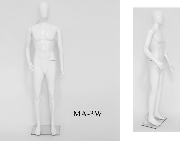 Brand New Male Full Mannequin 185CM (White)