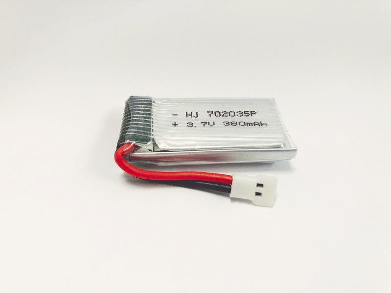 3.7V 380mAh Li-Po Rechargeable Battery for Drone