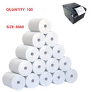 (120 Rolls)  80mm x 58mm Receipt Thermal Paper Rolls