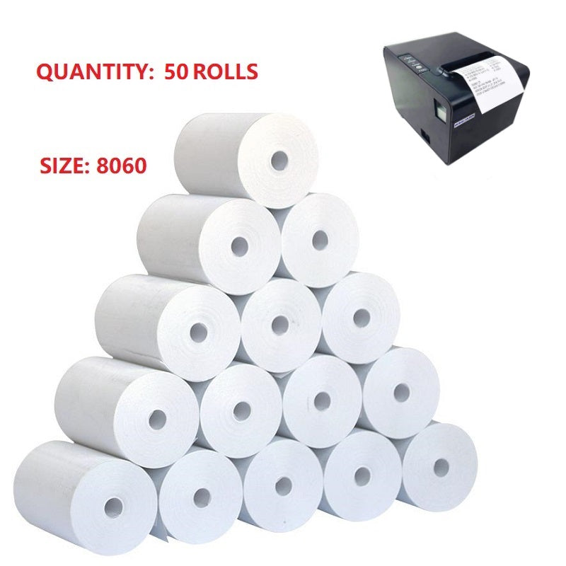(60 Rolls) 80MM Thermal Receipt Paper Rolls