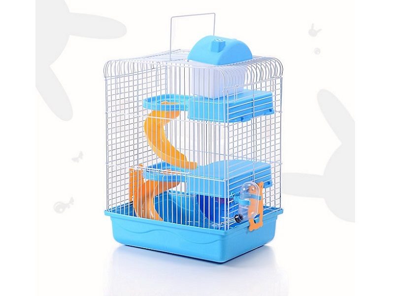 3 Tiers Gorgeous Hamster Mouse Cage pet toy Storey Fantasia Cage Castle - Pink