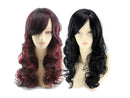 Women Long Wig BLACK Synthetic Hair Full Wigs High Quality