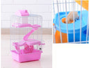 3 Tiers Gorgeous Hamster Mouse Cage pet toy Storey Fantasia Cage Castle - Pink