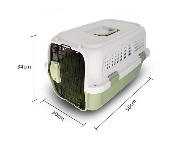 50CM GREEN - Dog/Cat Airline Travel Cage/Carrier