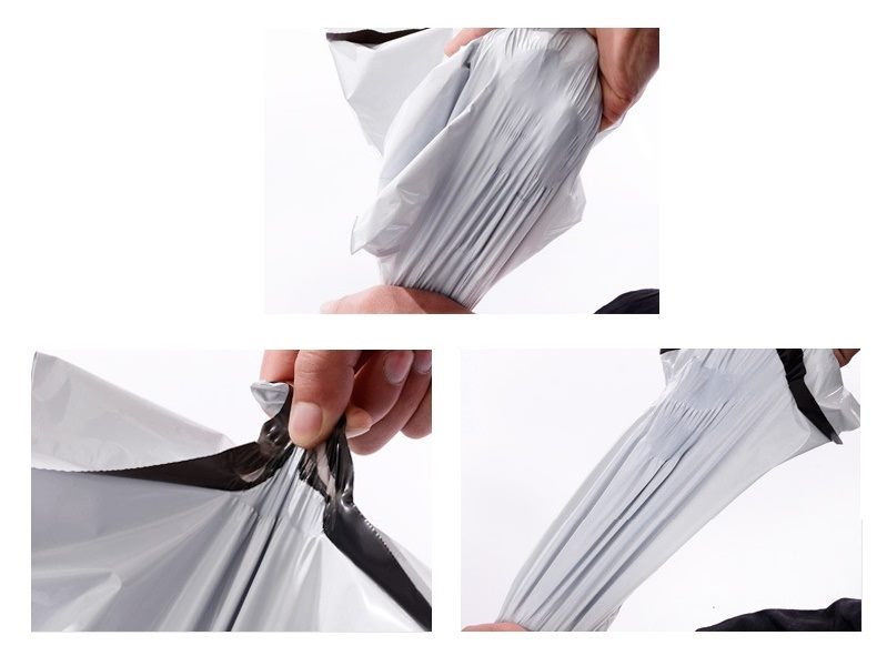 100pack 20x35cm White Poly Mailers Shipping Mailing Envelopes Bags