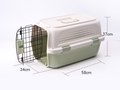 58CM GREEN  - Dog/Cat Airline Travel Cage/Carrier