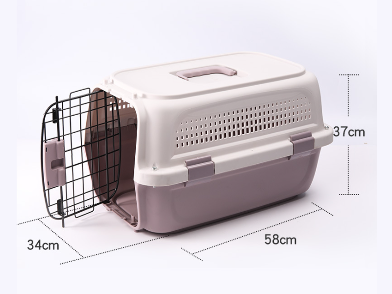 58CM Purple - Dog/Cat Airline Travel Cage/Carrier