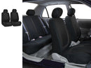 Auto Seat Covers Car Truck SUV Van - Universal Protectors Polyester BLACK