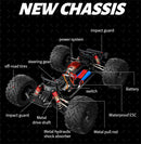46+ kmh 4WD Electric High Speed RC Truggy Off-Road 1:10 Vehicle Models
