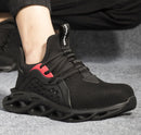 Steel Toe Work Shoes Safety Sneakers Industrial Shoes Lightweight Puncture Proof