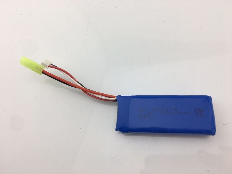 7.4V 2500mAh Green Li-Po Rechargeable Battery for Drone