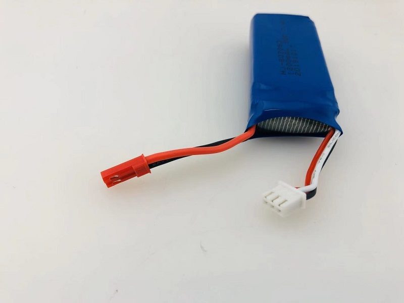7.4V 1200mAh Red Li-Po Rechargeable Battery for Drone