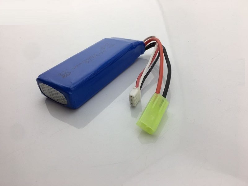 7.4V 2500mAh Green Li-Po Rechargeable Battery for Drone