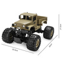 4WD Amphibious Fun Kids Waterproof RC Truck 1:12 2.4G