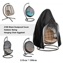 210d Single Swing Chair Cover 115x190cm