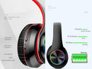 Wireless bluetooth Headset Headphones Foldable Stereo Earphones LED Super
