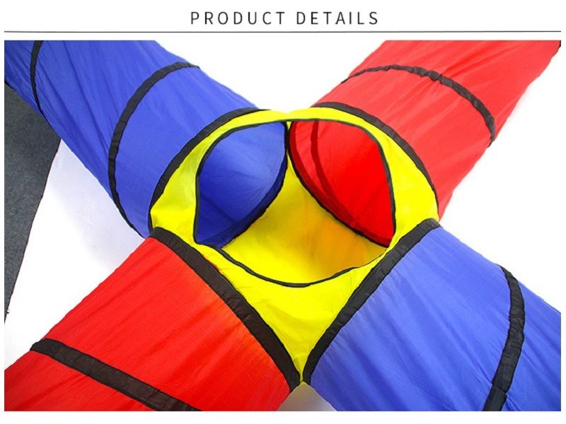248CM Simple Pop-Up Play Tunnel Tube Toy