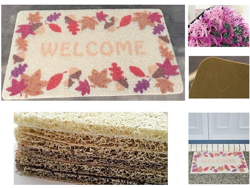 Non Slip PVC Welcome Floor Entrance Door Mat Indoor Or Outdoor Door mat