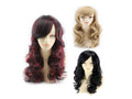 Women Long Wig Blond Synthetic Hair Full Wigs High Quality