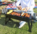 Folding Barbecue BBQ Charcoal Grill Black For Camping, Picnic, Outdoor, Travel