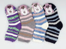 Soft & Warm Fleece Socks (12 pairs) Plush Slipper Sock Winter Fluffy Microfiber
