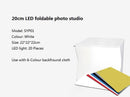 20cm PVC Foldable Photography STUDIO LED Light Tent, Small