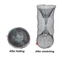 Durable Folding Crab Cage - Reusable Spring Fishing Trap Net for Easy Catching