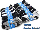 Men's Ankle Socks Thin Sports Socks- (12 Pairs)