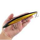 10pcs/p Large Fishing Lures 18cm Hard Bait Lures with Treble Hook Lifelike