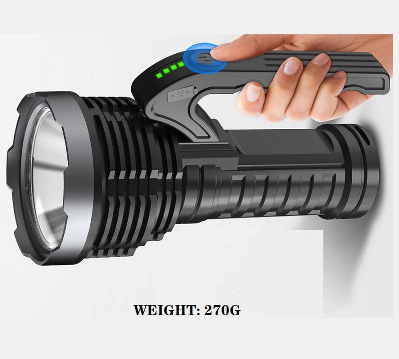 SL02 USB Rechargeable Brightness Long-rang LED Flashlight