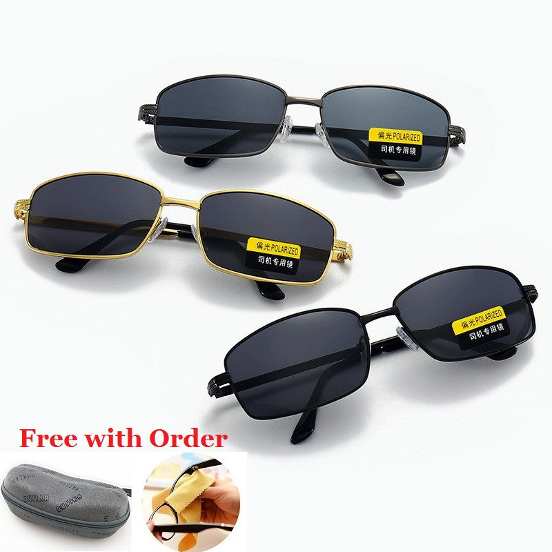 Polarized Lens Sunglasses Anti-Blue Ray Hydrophobic