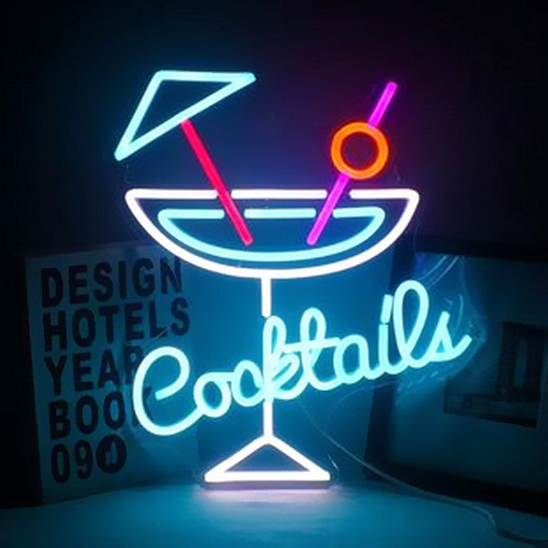 Neon Sign LED Tube Handmade Visual Bar Pub Club Wall Decor Light