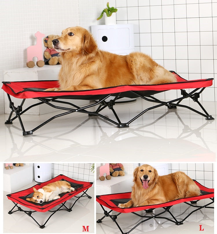 M Pet Bed Dog Cat Bed Mesh Elevated Raised Indoor Sleeping Cot