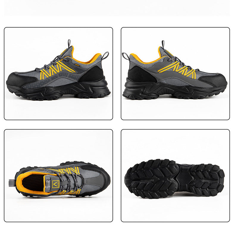 Steel Toe Work Shoes Safety Sneakers Industrial Shoes Lightweight Puncture Proof