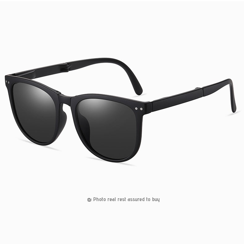Foldable HD Polarized Lens Sunglasses Anti-Blue Ray Hydrophobic