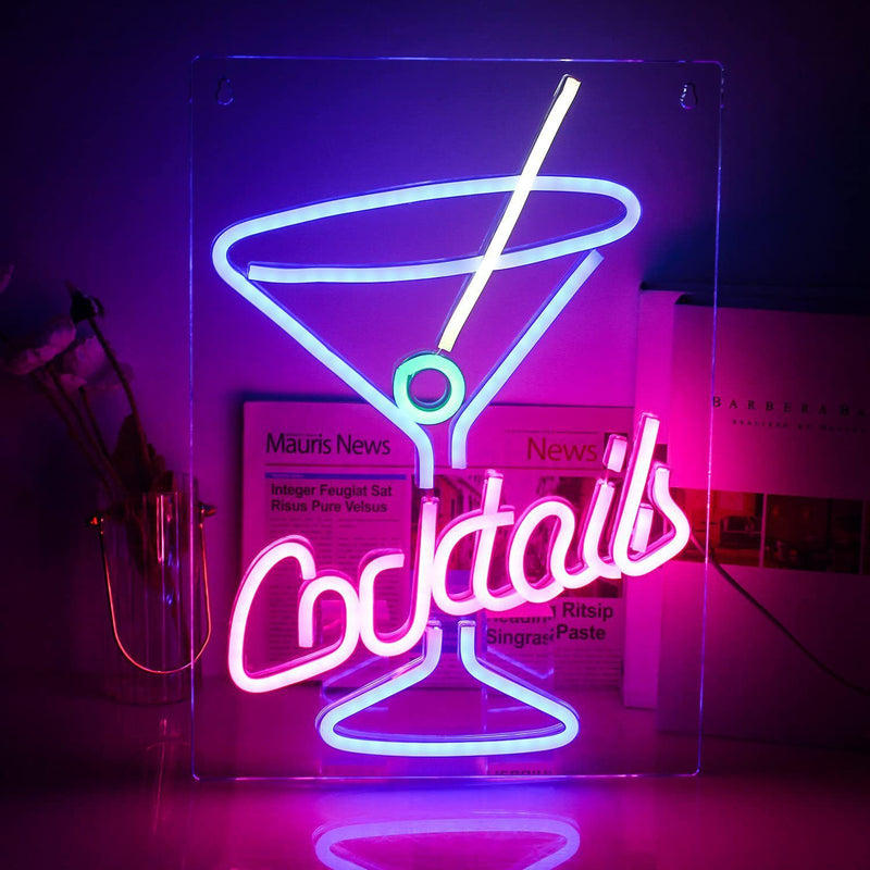 Neon Sign LED Tube Handmade Visual Bar Pub Club Wall Decor Light
