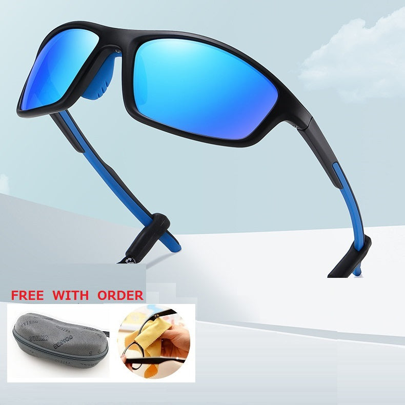 HD Polarized Lens Sunglasses Anti-Reflective Hydrophobic With Case