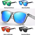 HD Polarized lens Sports Sunglasses Anti-Blue Ray Hydrophobic 4 colours