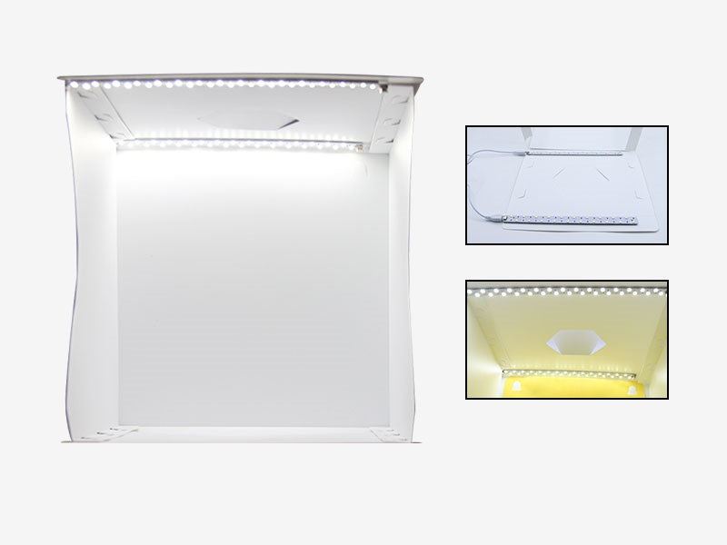 20cm PVC Foldable Photography STUDIO LED Light Tent, Small
