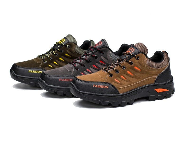 Fashion Men Hiking Shoes Outdoor Hunting Climbing Trail Running Trekking Shoes