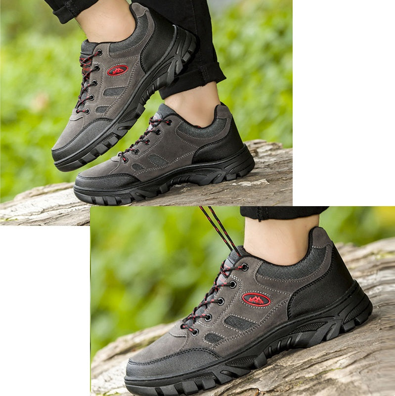 Fashion Men Hiking Shoes Outdoor Hunting Climbing Trail Running Trekking Shoes