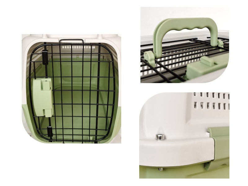 50CM SKYLIGHT GREY  - Dog/Cat Airline Travel Cage/Carrier