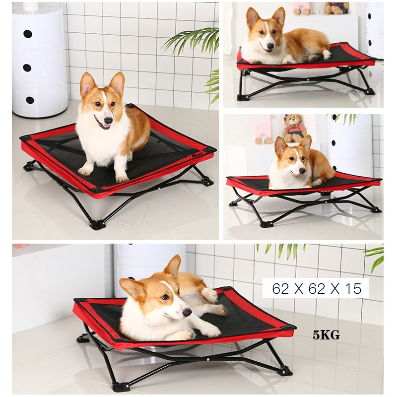 M Pet Bed Dog Cat Bed Mesh Elevated Raised Indoor Sleeping Cot