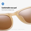 Foldable HD Polarized Lens Sunglasses Anti-Blue Ray Hydrophobic