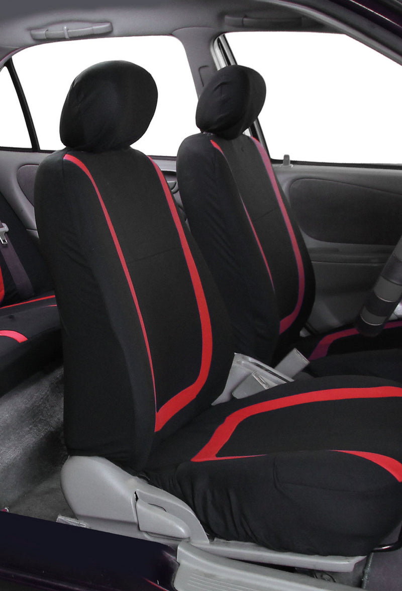 Car Seat Cover Protector for 2 Front Seats Set Cushion Mat Polyester