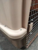81cm - Wheeled Plastic Airline Travel Cage/Carrier/Crate