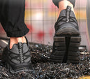 Steel Toe Work Shoes Anti Piercing Lightweight Sneakers Hiking Shoes