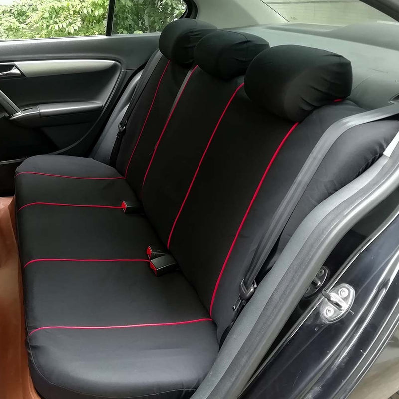 Car Seat Cover 5 Seater Full Set Front Rear Cushion Mat Protecto Polyester