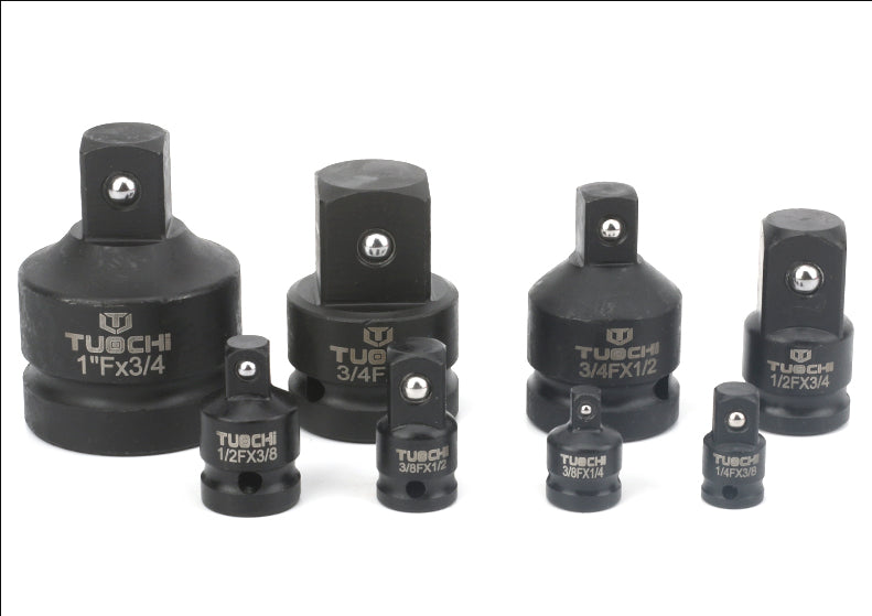 8 Piece Impact Socket Adapter and Reducer Set